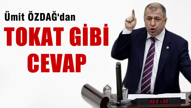 Ümit ÖZDAĞ'dan BAHÇELİ'ye tokat gibi cevap