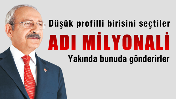 Kılıçdaroğlu: Düşük profilli birini seçtiler, adı MiyonaliKaynak: Kılıçdaroğlu: Düşük profilli birini seçtiler, adı Miyonali