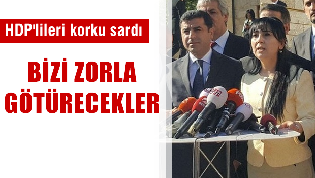 Bizi mahkemelere zorla götürürler