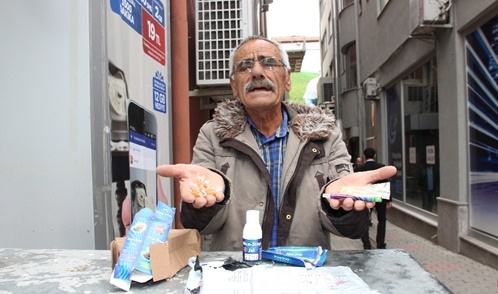Sigara bırakma cihazı siparişi verdi ama.