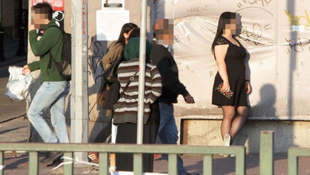 İstanbul'un göbeğinde fuhuş pazarlığı
