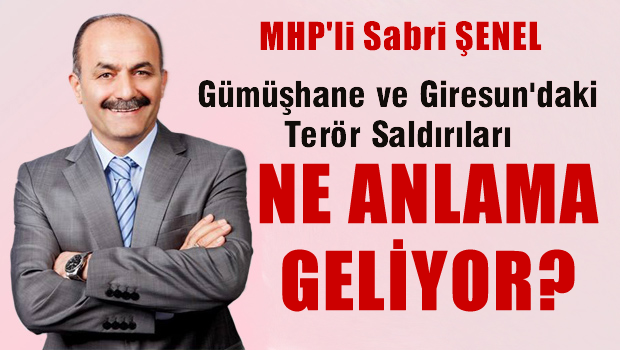 Gümüşhane ve Giresun'daki terör saldırıları ne anlama geliyor?