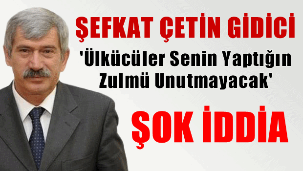 'MHP'de Şefkat Çetin Dönemi Bitti'