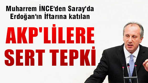 CHP'li İnce: Muhalefeti susturmak için içtüzük değiştirmek ilkelliktir