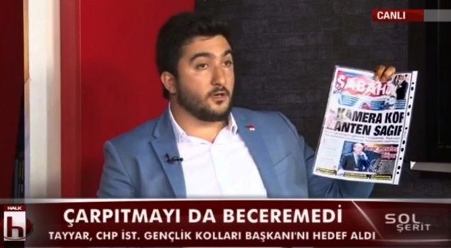 'Tayyar maşa olarak kullanılan bir zavallı'