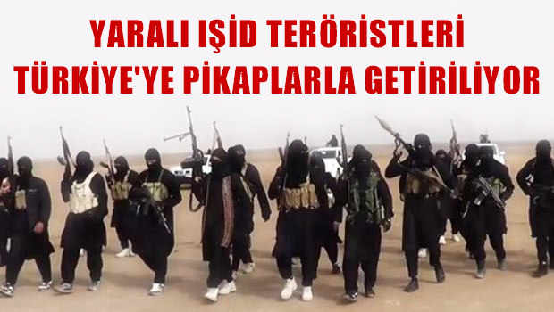'Yaralı militanlar Türkiye'ye pikaplarla getiriliyor'