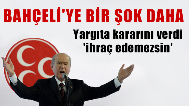 Bahçeli'ye Yargıtay'dan bir şok daha