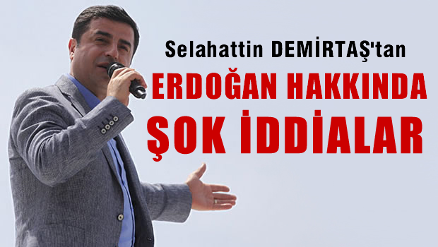 Demirtaş: Teröre yardım var diye kayyum atanacaksa Saray'a atanmalı