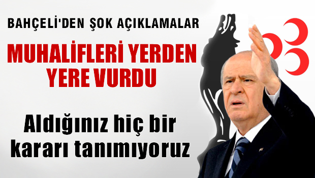 Bahçeli'den AB'ye 'vizeniz kadar başınıza taş düşsün'