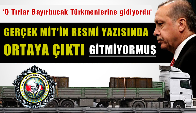 MİT Yalanladı; O TIR'lar Bayırbucak Türkmenleri'ne Gitmiyormuş