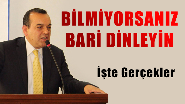 BİLMİYORSANIZ BARİ DİNLESEYDİNİZ