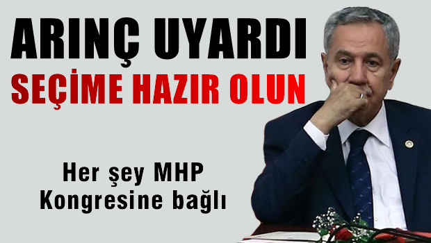 'Her an seçim olabilir, hazır olun'