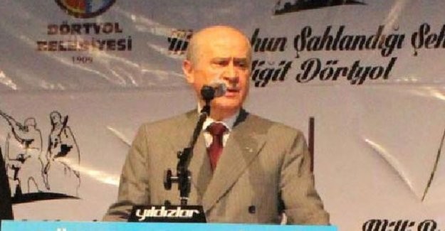 Bahçeli o gazeteleri hedef aldı