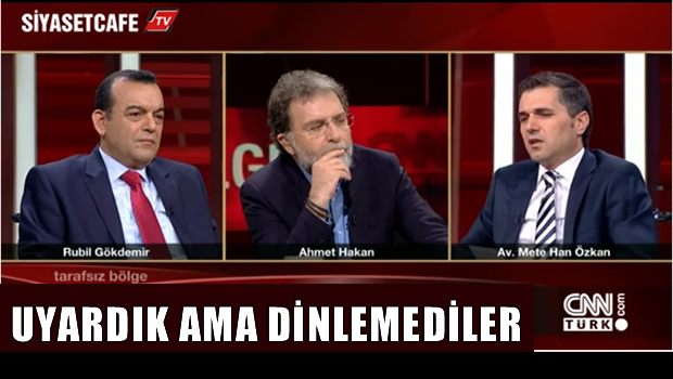 Yine Haklı Çıktık, Uyardık Ama Dinlemediler