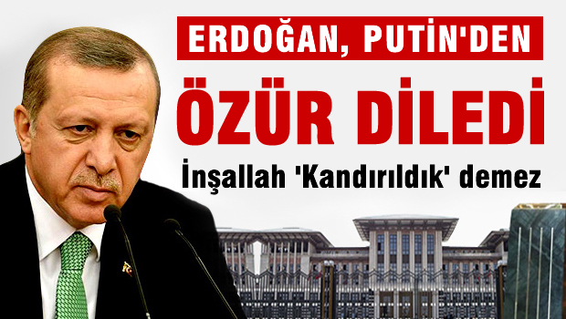 Kremlin sözcüsü: Erdoğan Putin'den özür diledi