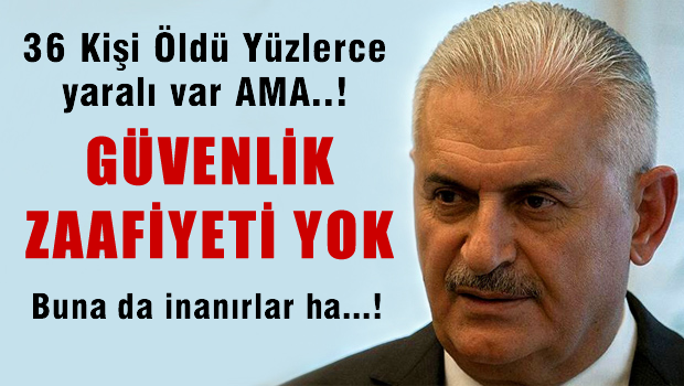 Başbakan, Atatürk Havalimanı'nda güvenlik zaafiyeti söz konusu değildir