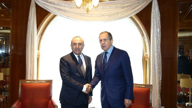 Çavuşoğlu ve Lavrov Soçi'de bir araya geldi