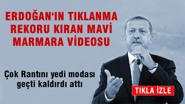 Cumhurbaşkanı Erdoğan'ın tıklanma rekoru kıran Mavi Marmara videosu