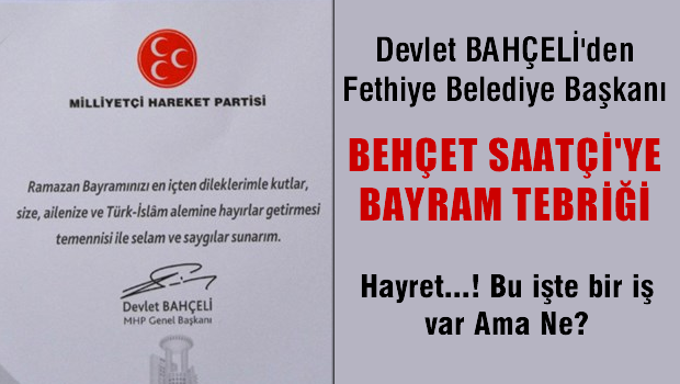 Bahçeli önce ihraç etti, sonra tebrik etti