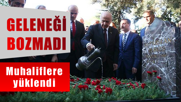 Bahçeli'den bayram namazı çıkışı sert açıklamalar
