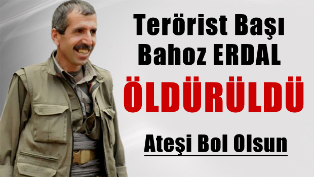 Terörist başı Bahoz Erdal'ın Aracı havaya uçuruldu
