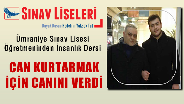 Ümraniye Sınav Lisesi Öğretmeninden İnsanlık Dersi