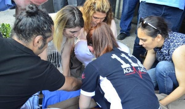 Şişli Belediyesi önünde silah sesleri!