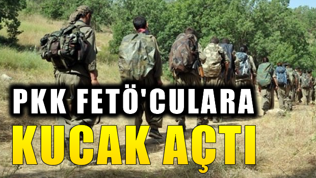 PKK FETÖ'cü askerlere kucak açtı