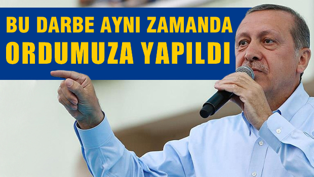 Cumhurbaşkanı Erdoğan halka seslendi