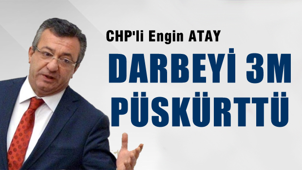 CHP'li Altay: Darbeyi 3 M püskürttü