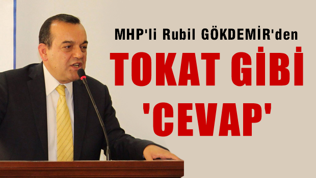 MHP'li Rubil GÖKDEMİR'den Tokat gibi cevap