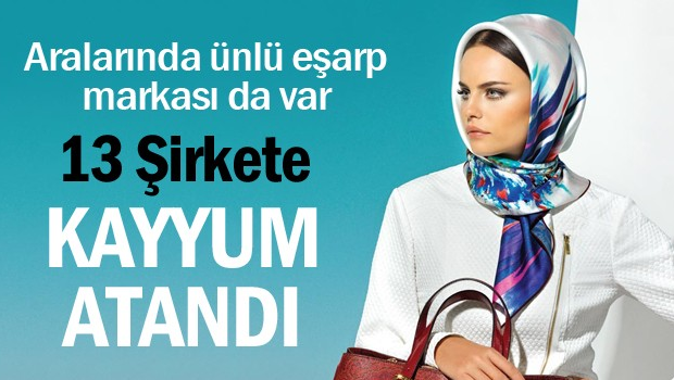 13 şirkete daha kayyum atandı