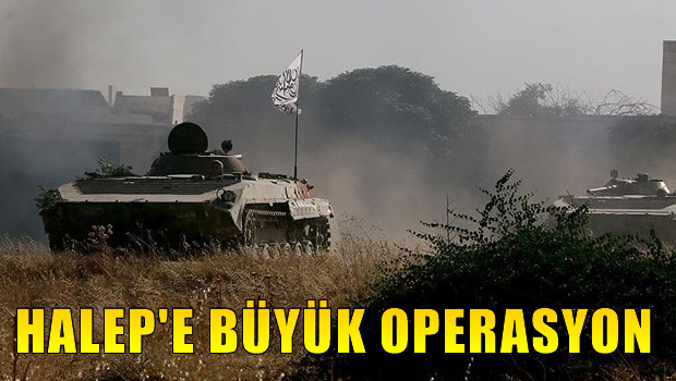 Halep'te büyük operasyon