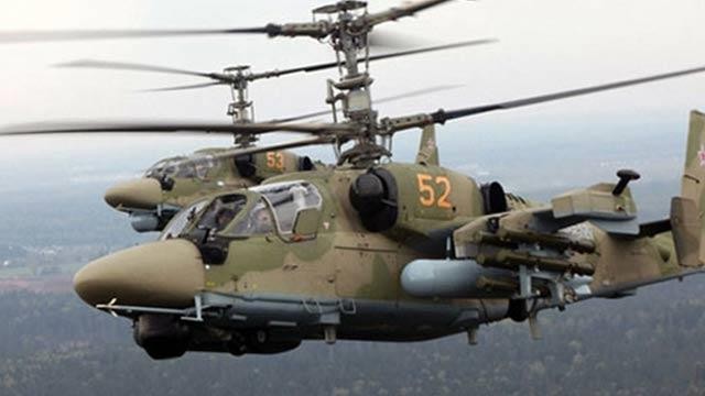 Suriyede Rus helikopteri düşürüldü