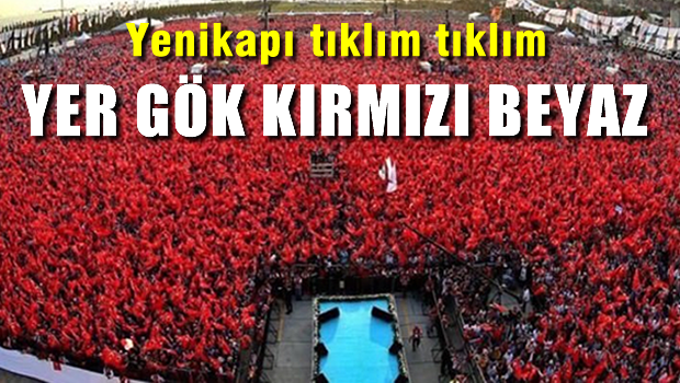 Demokrasi ve Şehitler mitinginden notlar