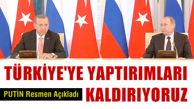 Erdoğan-Putin ortak basın toplantısı
