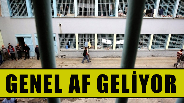 Binlerce tutukluya af müjdesi geliyor!