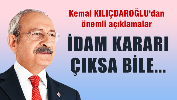 İdam kararı parlamentodan çıksa dahi geriye yürümez