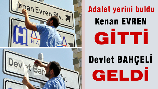 Adana'da Kenan Evren - Devlet Bahçeli kapışması