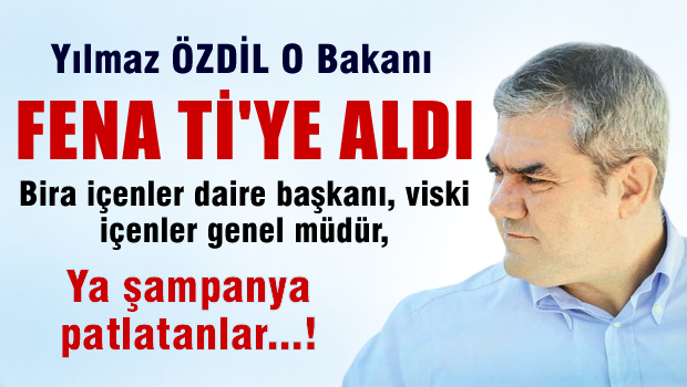 Yılmaz Özdil çok fena ti'ye aldı
