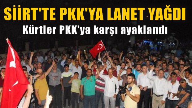 Vatandaşlar ayaklandı