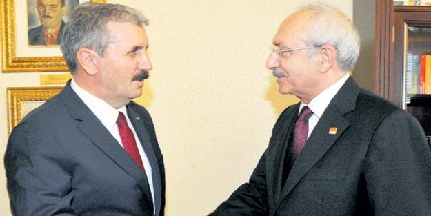 Destici, Kılıçdaroğlu'nu ziyaret etti