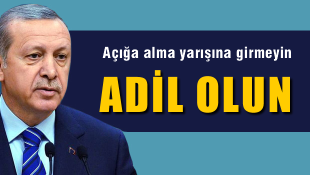 Erdoğan valileri uyardı: Açığa alma yarışına girmeyin
