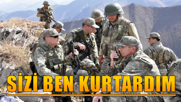 Komutandan mektup: Sizi ben kurtardım