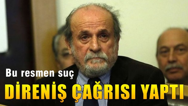 HDP'li Ertuğrul Kürkçü'den tehlikeli çağrı