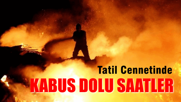 Tatil cennetinde kabus dolu saatler