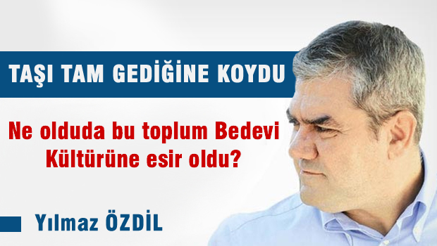 Yılmaz ÖZDİL'den yine kapak bir makale