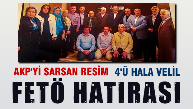 Ak Parti'den 'Gülen'le görüşen AKP'liler' fotoğrafına flaş yorum!