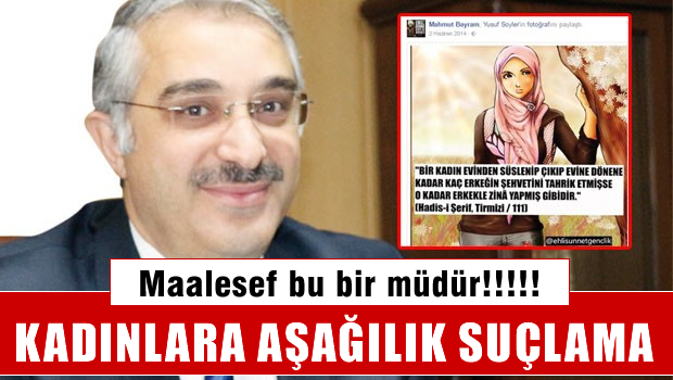 Makyaj yapan kadınlara hakaret etti, Skandala işlem yok