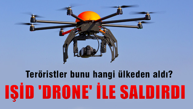IŞİD 'drone'la saldırdı! Yaralı askerler var